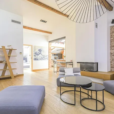 Apartman Le Loft - Hypercentre - Capitole - Clim Toulouse